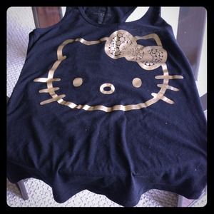 Hello Kitty racer back tank top