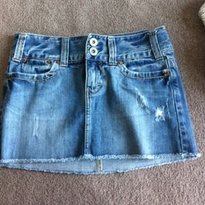 Jean skirt