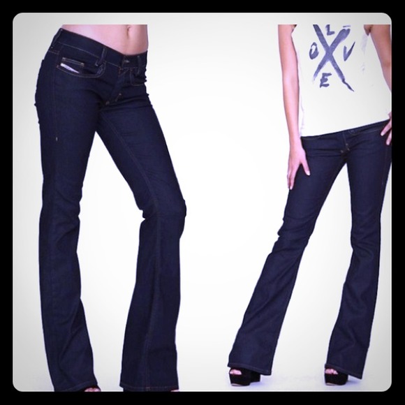 ❤⬇Diesel slim, boot cut, low rise  jeans NWT