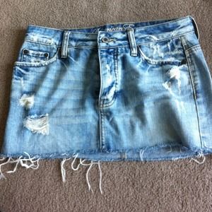 Jean skirt