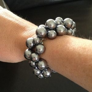 White House Black Market Pearl/diamond bracelet.