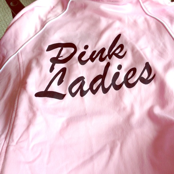 Grease Pink Ladies track jacket LIKE NEW!