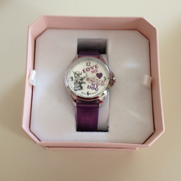 Juicy Couture Accessories - 🐾Juicy couture watch love me love my dog🐾