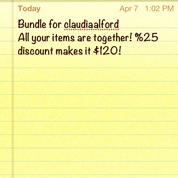 Bundle for @claudiaalford
