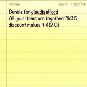 Bundle for @claudiaalford
