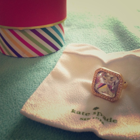 kate spade Jewelry - kate spade cocktail ring. Adjustable.