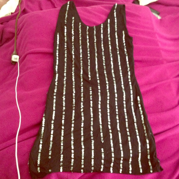 Black dress brand "forever" hand wash size s