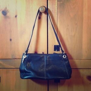 Fossil Black Leather Purse