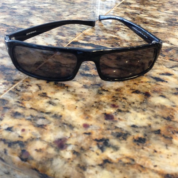 Authentic Emporio Armani used black sunglasses