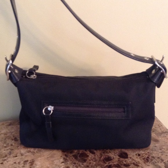 Authentic black Coach purse