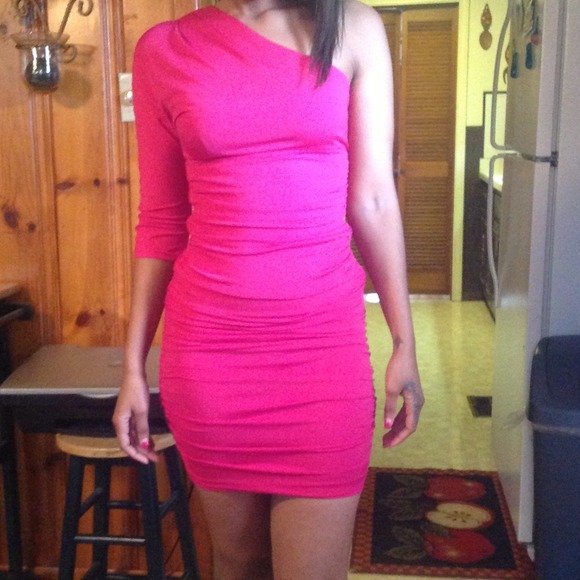 Magenta Express Dress