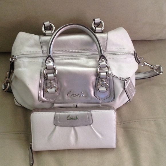 Authentic Coach Purse with Matching Wallet