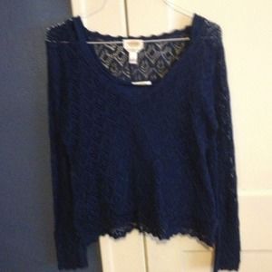 Talbots crochet shirt and matching tank