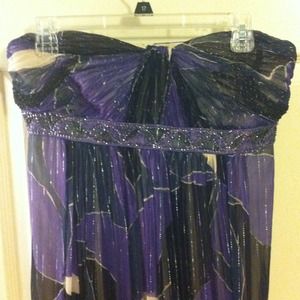 Long formal BCBG dress