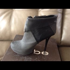 Black 2b booties size 10
