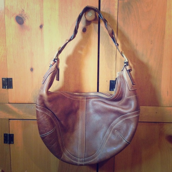 Authentic Coach Legacy Hobo in Brown
