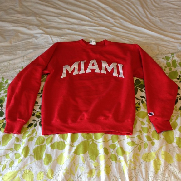 Vintage MIAMI crewneck sweater