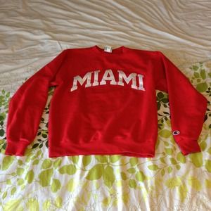 Vintage MIAMI crewneck sweater