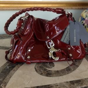 Red Patent Leather Purse
