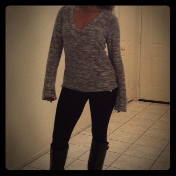 Hooded roxy sweater