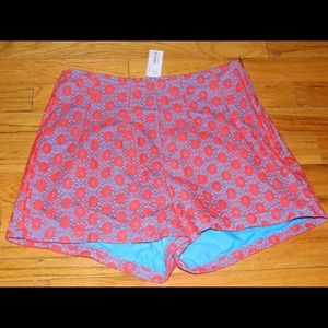 Lace short Pink/blue