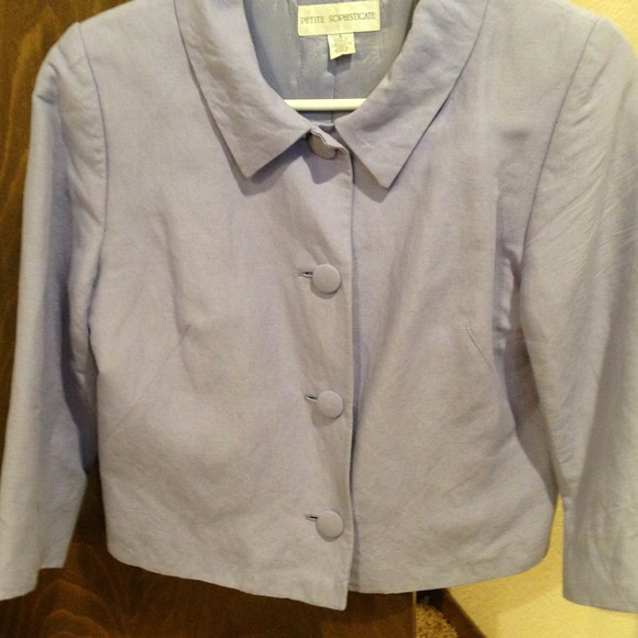 Purple spring jacket - Picture 2 of 4