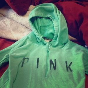 Vs pink long hoodie