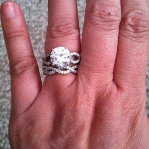 Reserve for kim brock Wedding ring set