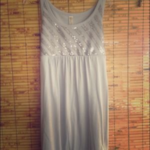 Plus size casual tank dress