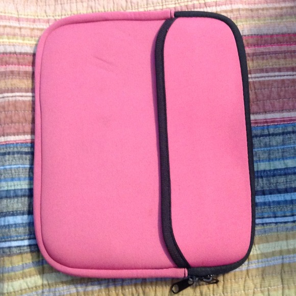 Pink iPad case