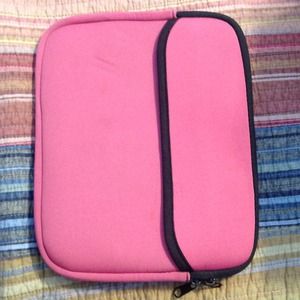Pink iPad case
