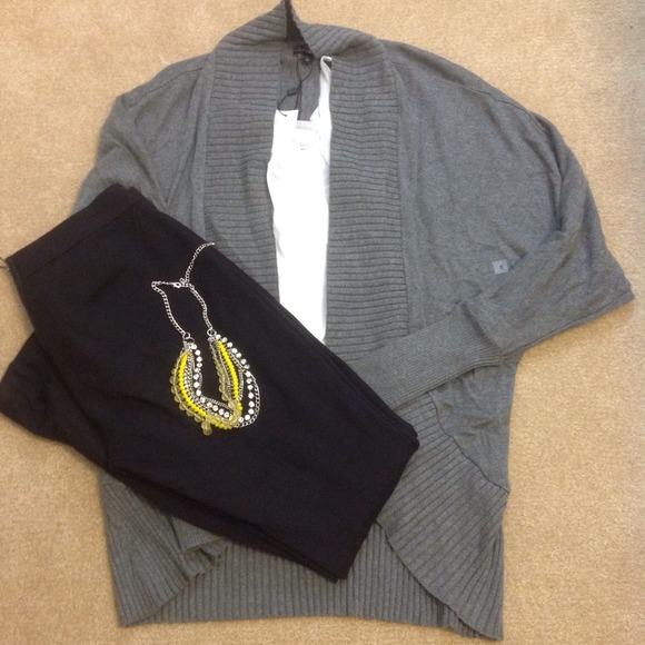 Gray Express Sweater NWT