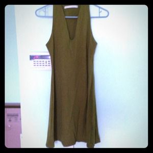 Susana Monaco green jersey dress