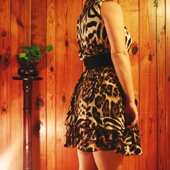 Leopard Print Dress