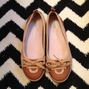 *SOLD* Brown Timberland ballet flat