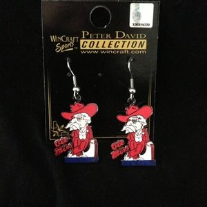 Ole Miss earrings