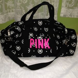 "Pink" over night tote