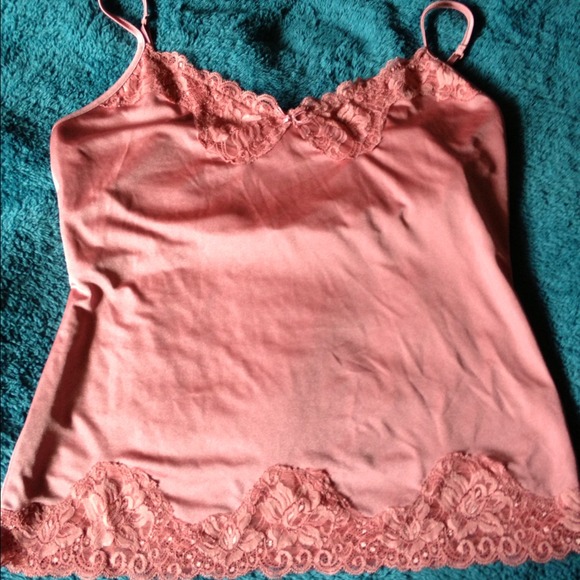 BUNDLE! Rose Pink Satiny Cami - The Limited