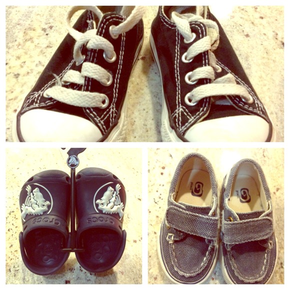 Lot of boy shoes