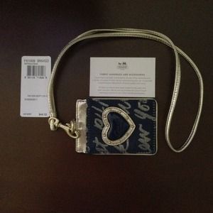 Coach Lanyard ID Holder