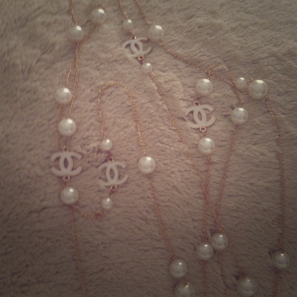 ✂Chanel inspired Chain Necklace! CC