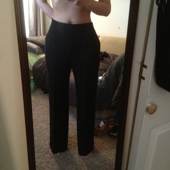 Talbots black dress pants - Picture 1 of 4