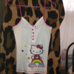 Hello kitty sleepwear tank top