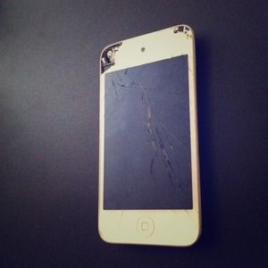 Cracked iPod