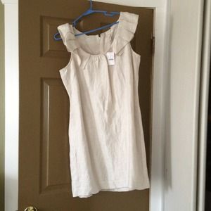 J.Crew linen dress- never worn- still has tags