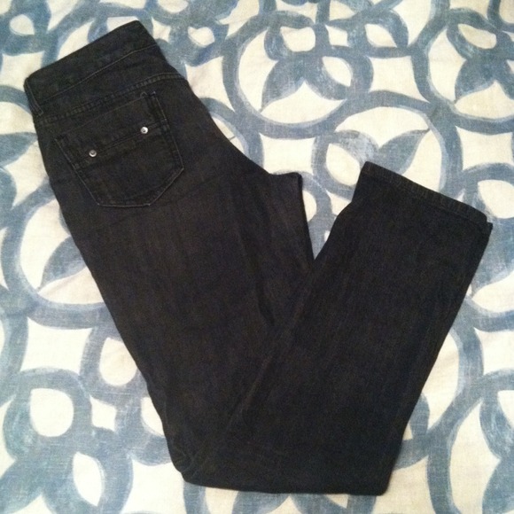 Black Banana Republic skinny jeans