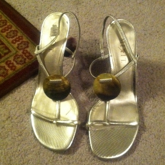 Gold Sandals. Sold