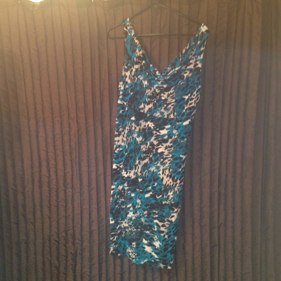 Ann Taylor leopard print dress