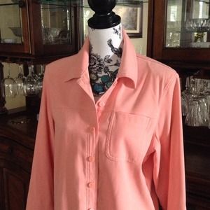 Soft Coral Blouse/Jacket
