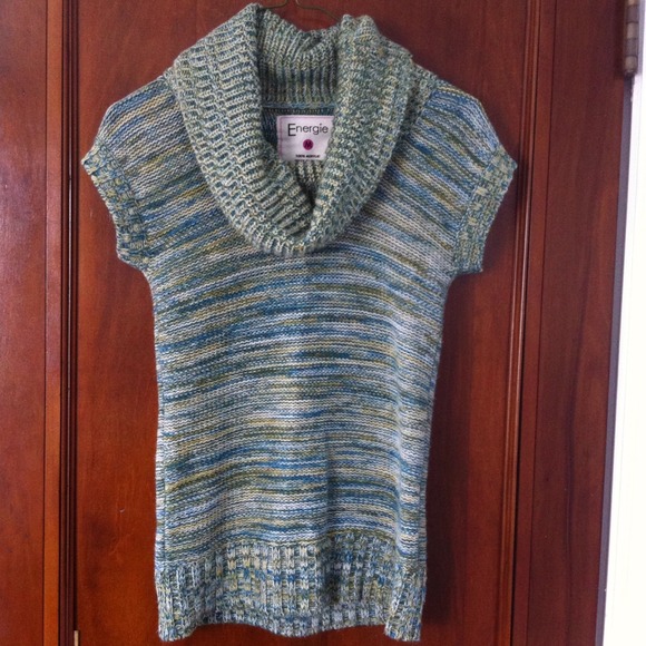 Cow neck sweater